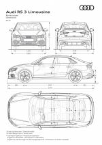 Audi RS3 Sedan 2016 года (WW)